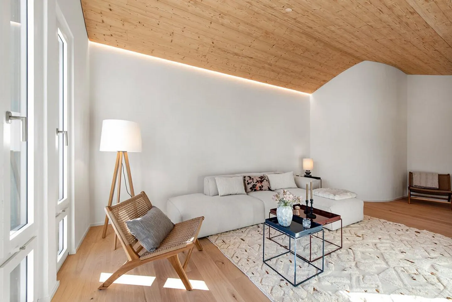 Laax-Murschetg: attico elegante con accesso alle piste e balcone - Foto 2 di 6