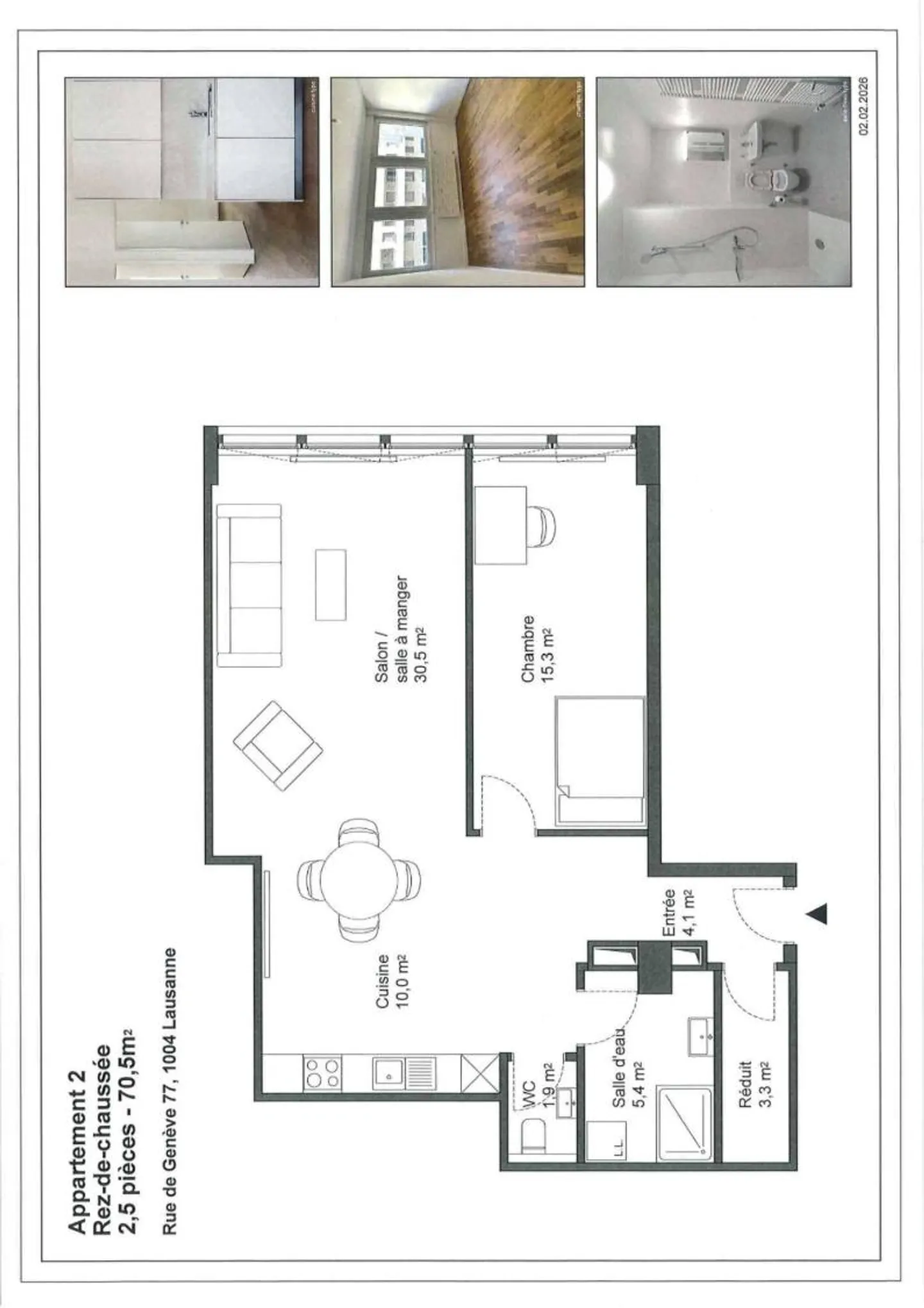 Large New Apartment with 2 Rooms on the Ground Floor - Photo 3 of 9