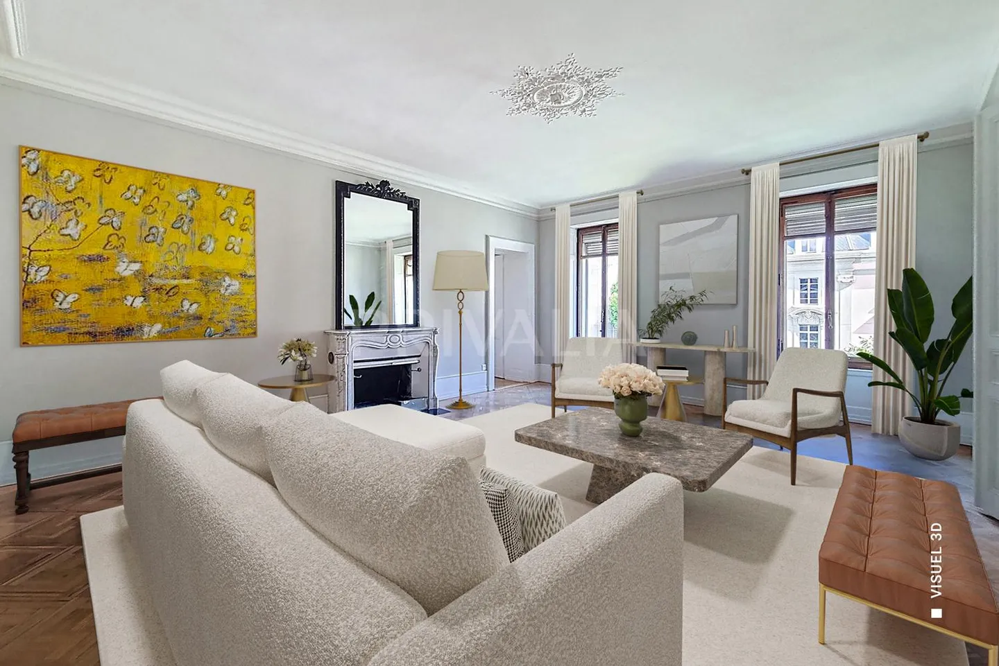 Splendide appartement de prestige dans le quartier de l'Eglise Russe - Photo 1 sur 9