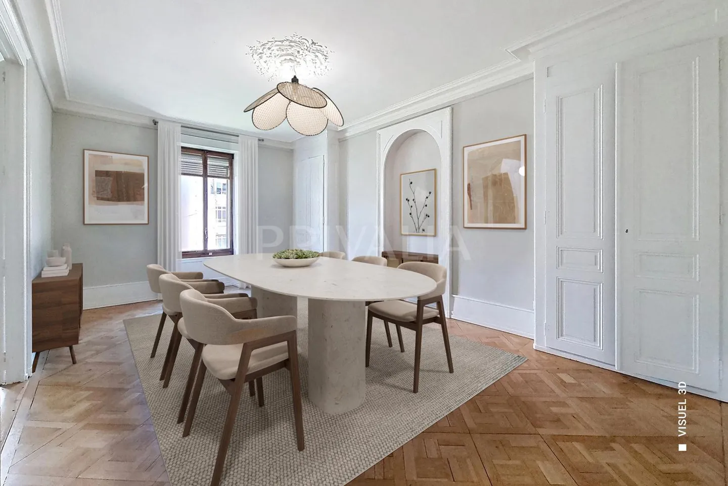 Splendide appartement de prestige dans le quartier de l'Eglise Russe - Photo 3 sur 9