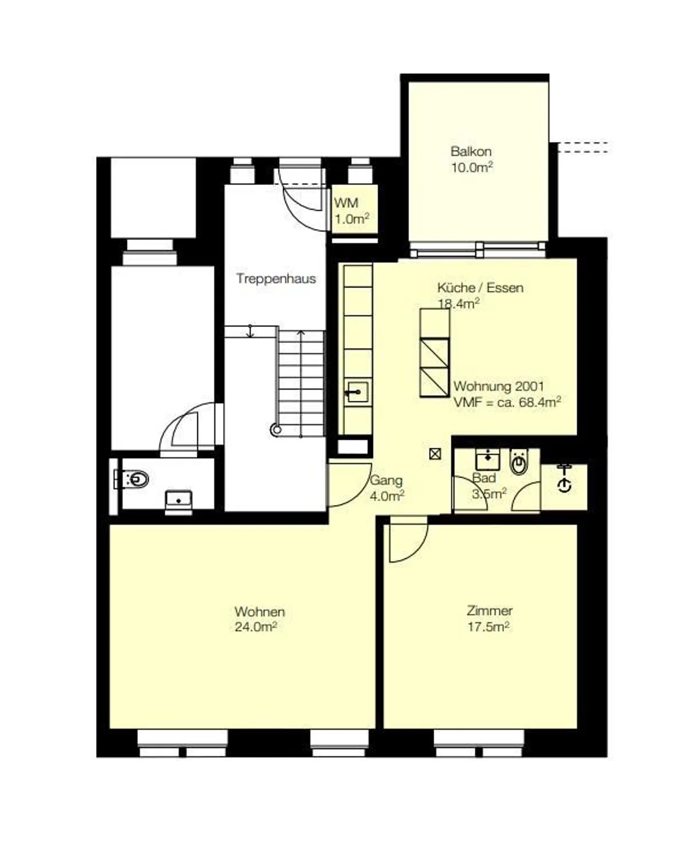 Charmante Sanierte Wohnung - Foto 7 von 8