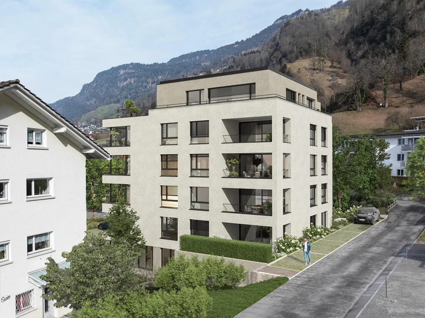 CASA RIVIERA IN VITZNAU ELEGANT 4.5 ROOM PENTHOUSE APARTMENTS IN THE VILLAGE - Photo 2 of 11