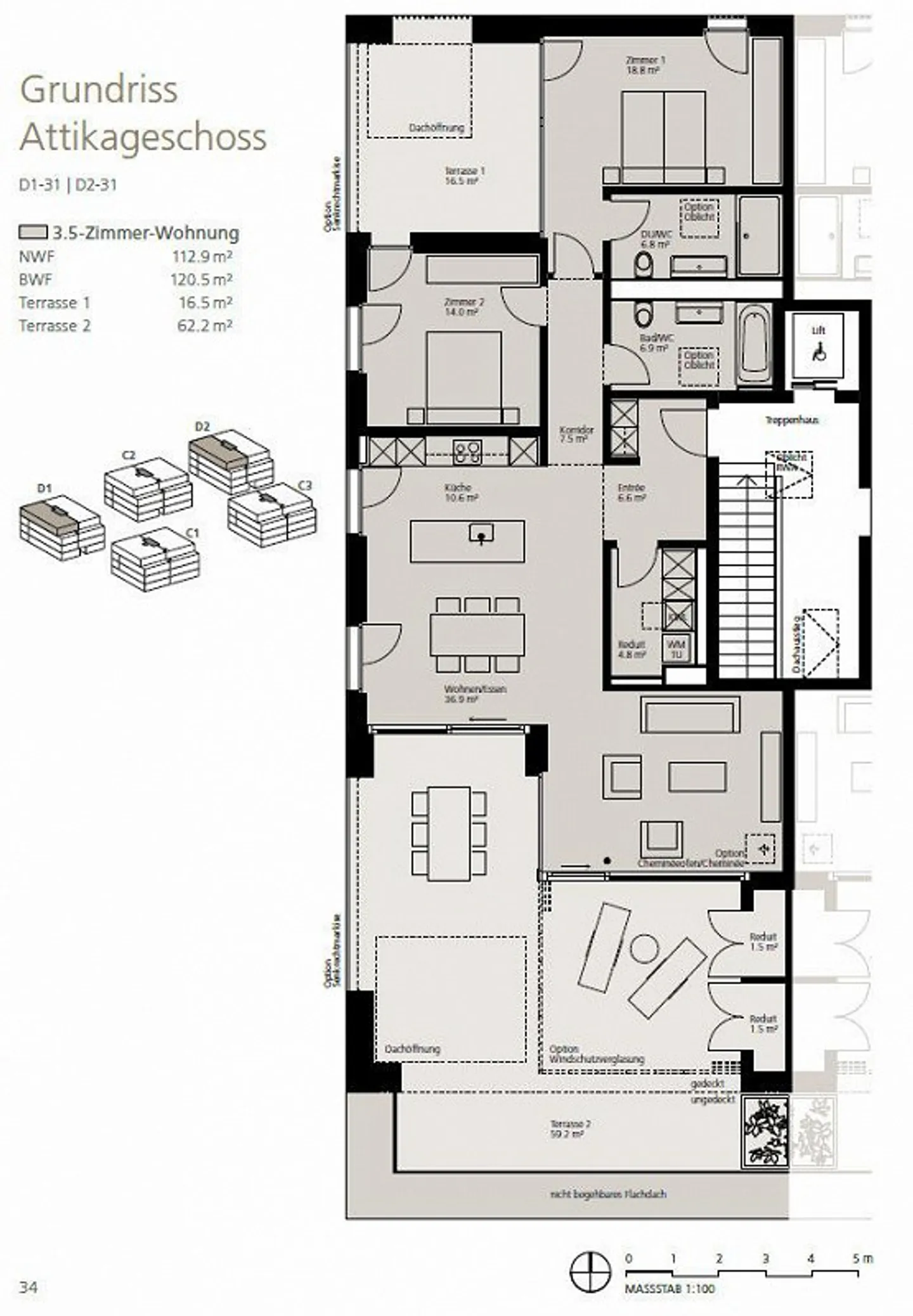 Luxuriöse Attikawohnung - Foto 12 von 12