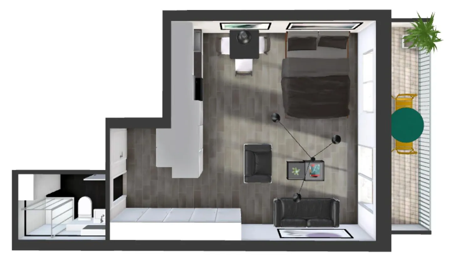 Studio near Chur in the tourism area - also suitable as a holiday residence - Photo 1 of 17