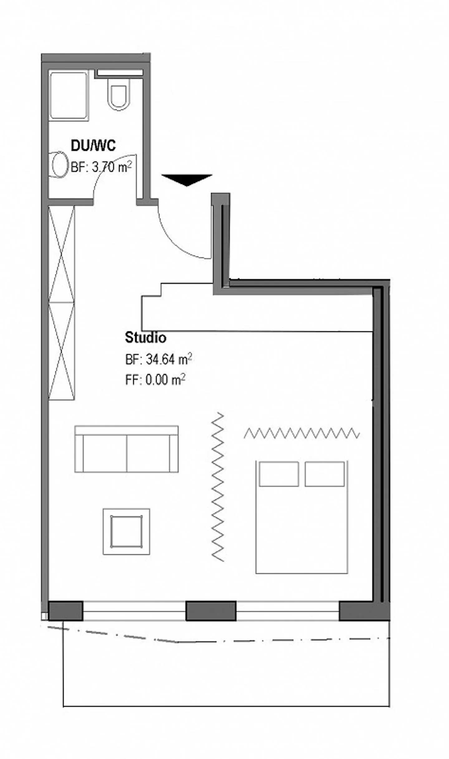 Studio near Chur in the tourism area - also suitable as a holiday residence - Photo 17 of 17
