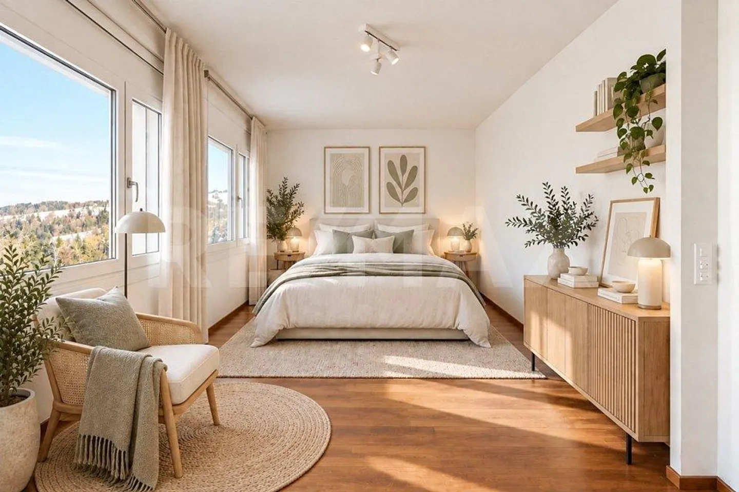 Appartement en attique 5.5 pièces avec terrasse ensoleillée - près de St. Gallen, loin... - Photo 7 sur 13