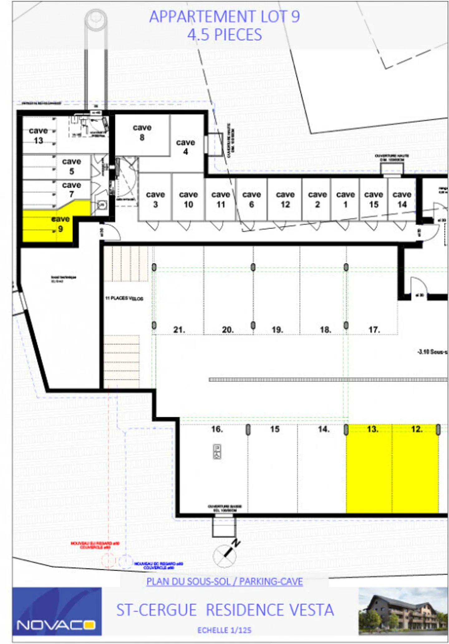 New 4.5-room apartment of 170m2 on 2 levels - VESTA Residence in Saint-Cergue - Photo 9 of 9