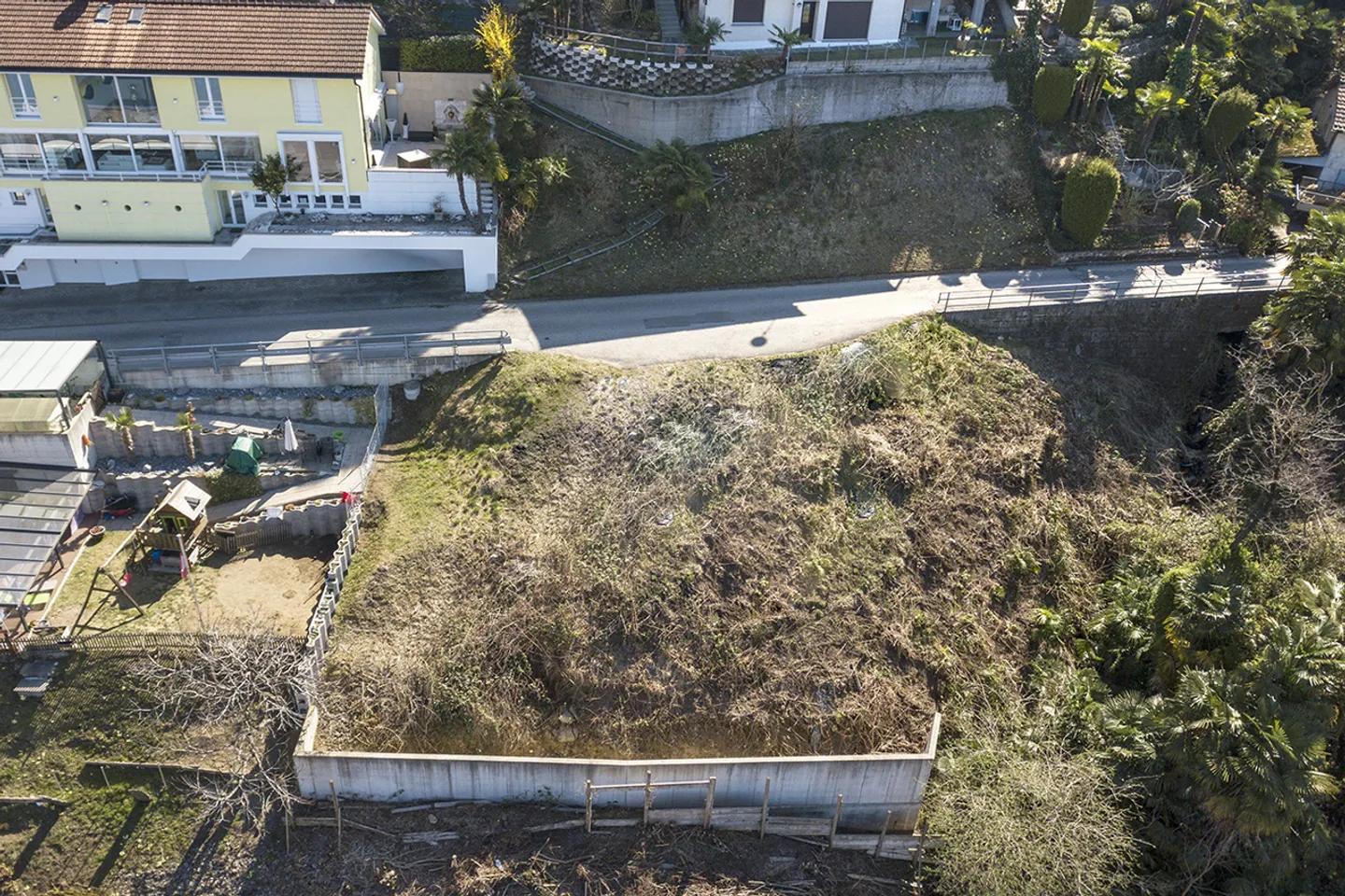 Bauland mit Seeblick in Magadino - Foto 2 von 7