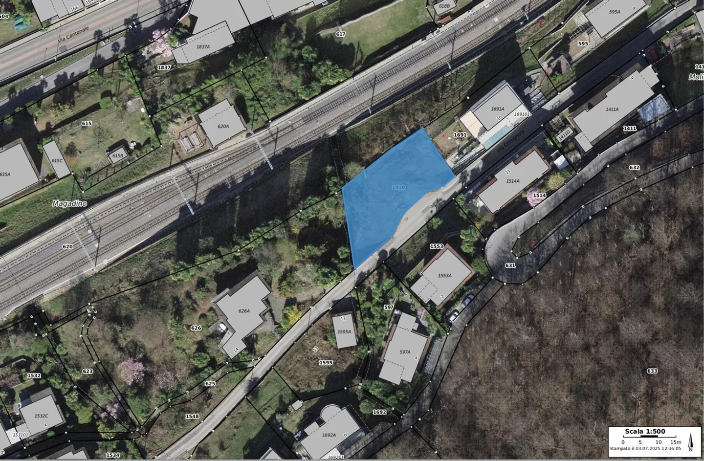 Bauland mit Seeblick in Magadino - Foto 5 von 7