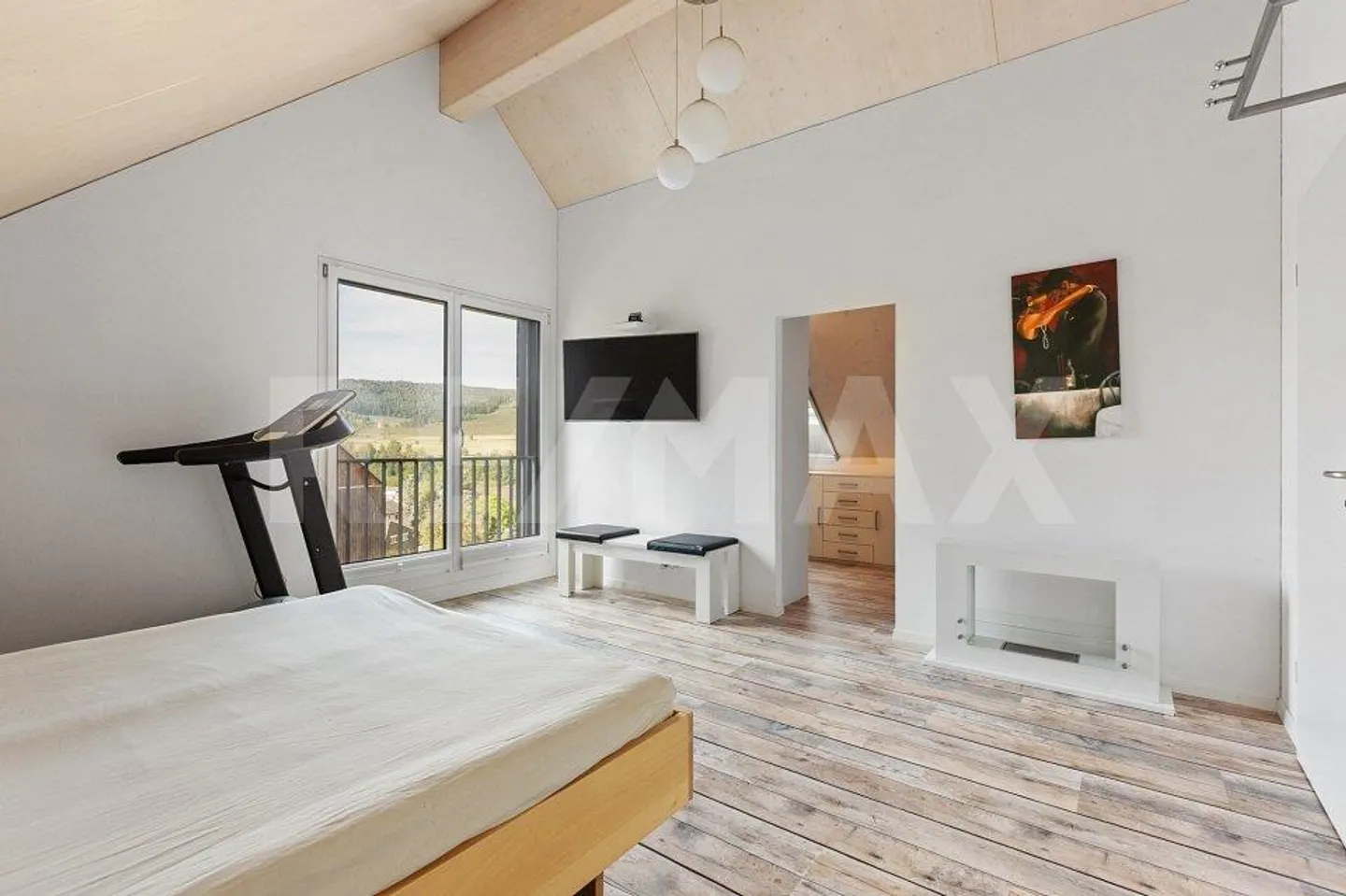 Exklusives Doppeleinfamilienhaus mit Aussicht - Foto 8 von 13