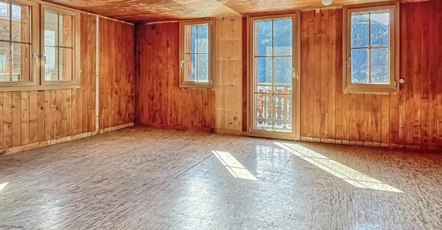 Wohnung mit Renovierungspotential und Blick auf die Berge - Foto 4 von 11