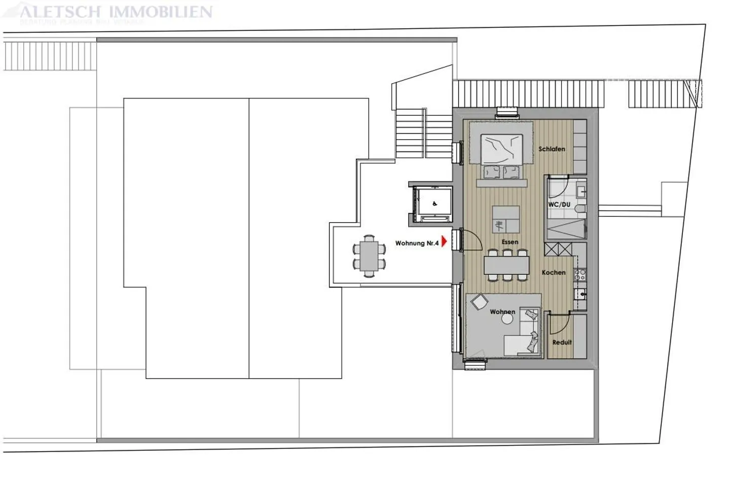 Apartment for sale - Photo 3 of 4