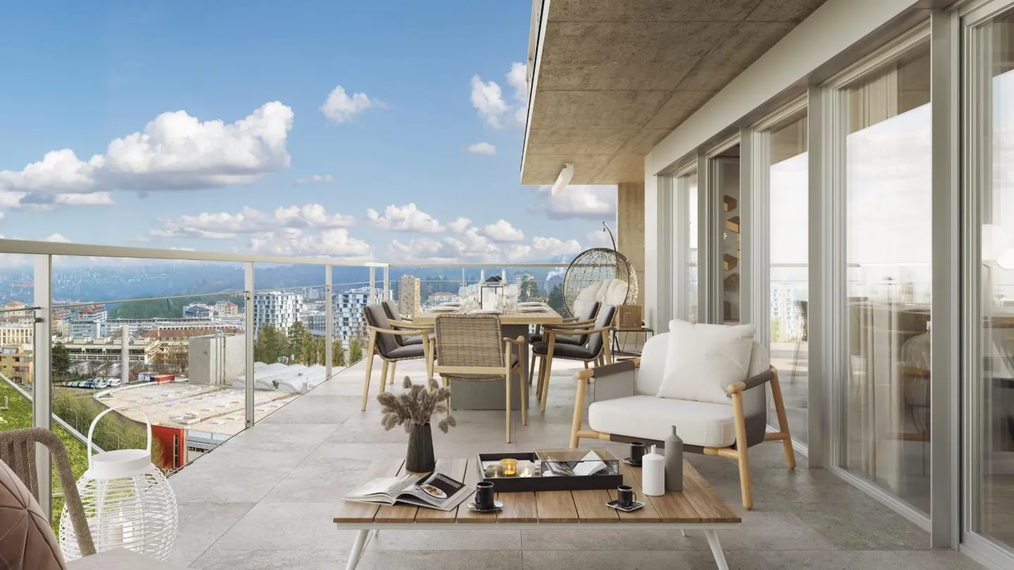 Penthouse Éblouissant avec Vue à 180° - Photo 3 sur 7