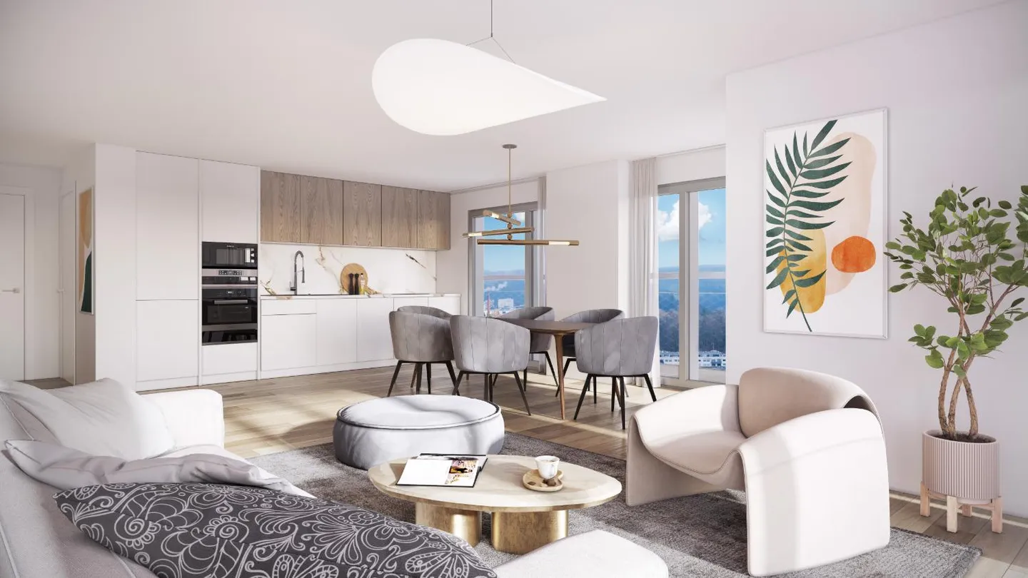 Penthouse Éblouissant avec Vue à 180° - Photo 4 sur 7