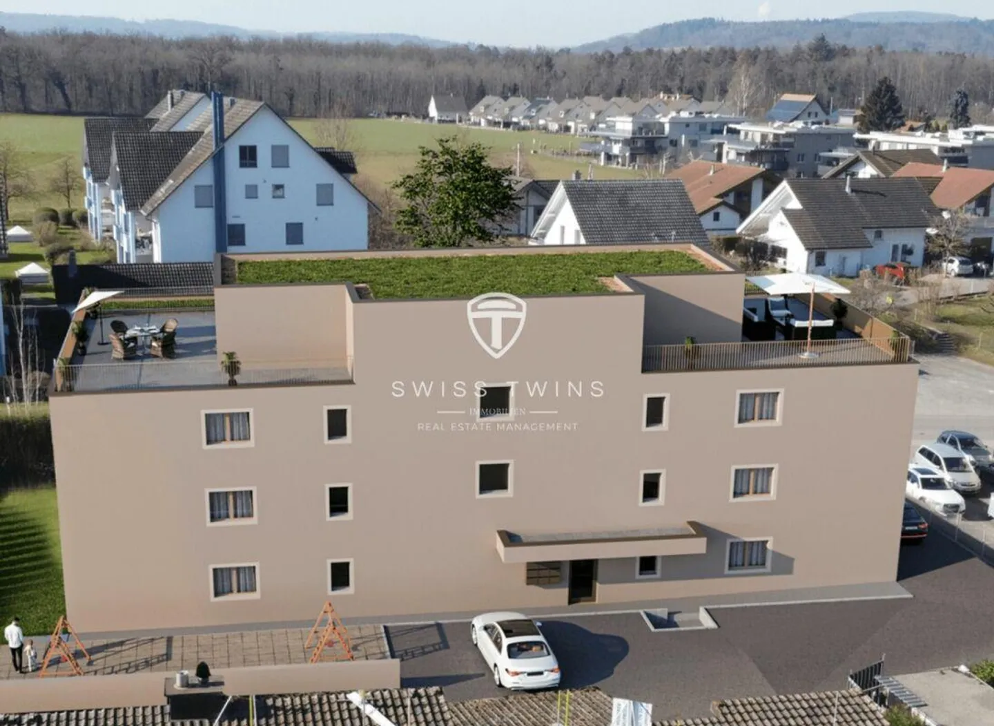Appartement lumineux de 4,5 pièces avec terrasse à Zweidlen à louer - Photo 7 sur 8