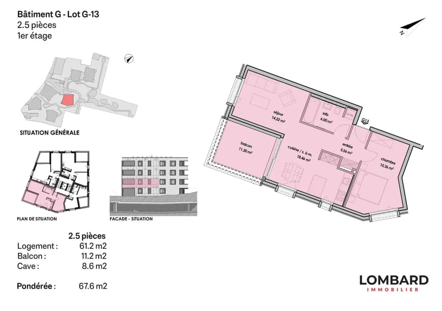 2.5 room apartment on the 1st floor - Photo 6 of 6