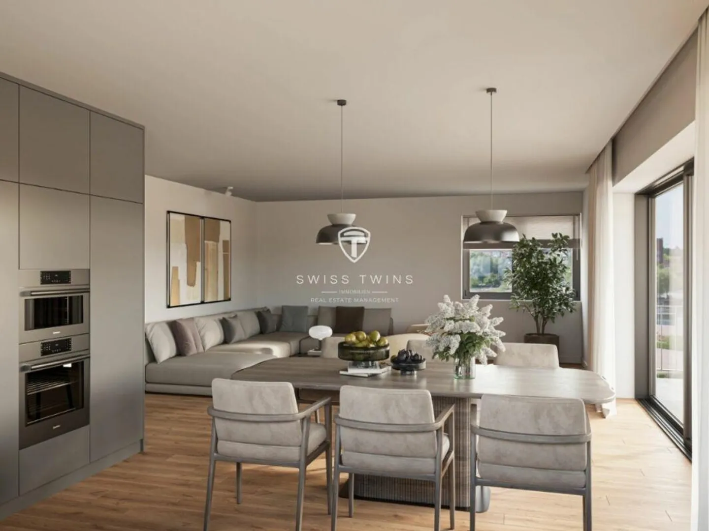 Appartement neuf de 3,5 pièces confortable au rez-de-chaussée - Photo 11 sur 17