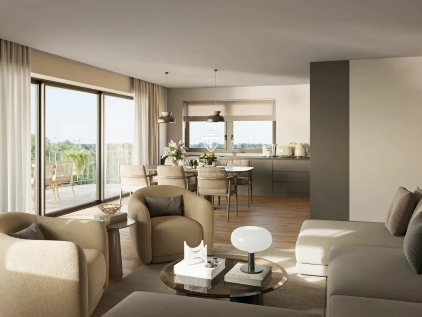 Appartement neuf de 3,5 pièces confortable au rez-de-chaussée - Photo 12 sur 17