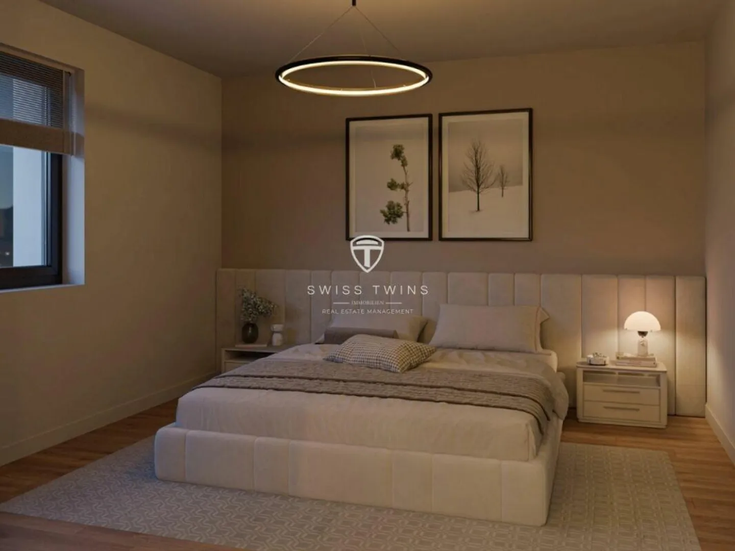 Appartement neuf de 3,5 pièces confortable au rez-de-chaussée - Photo 3 sur 17