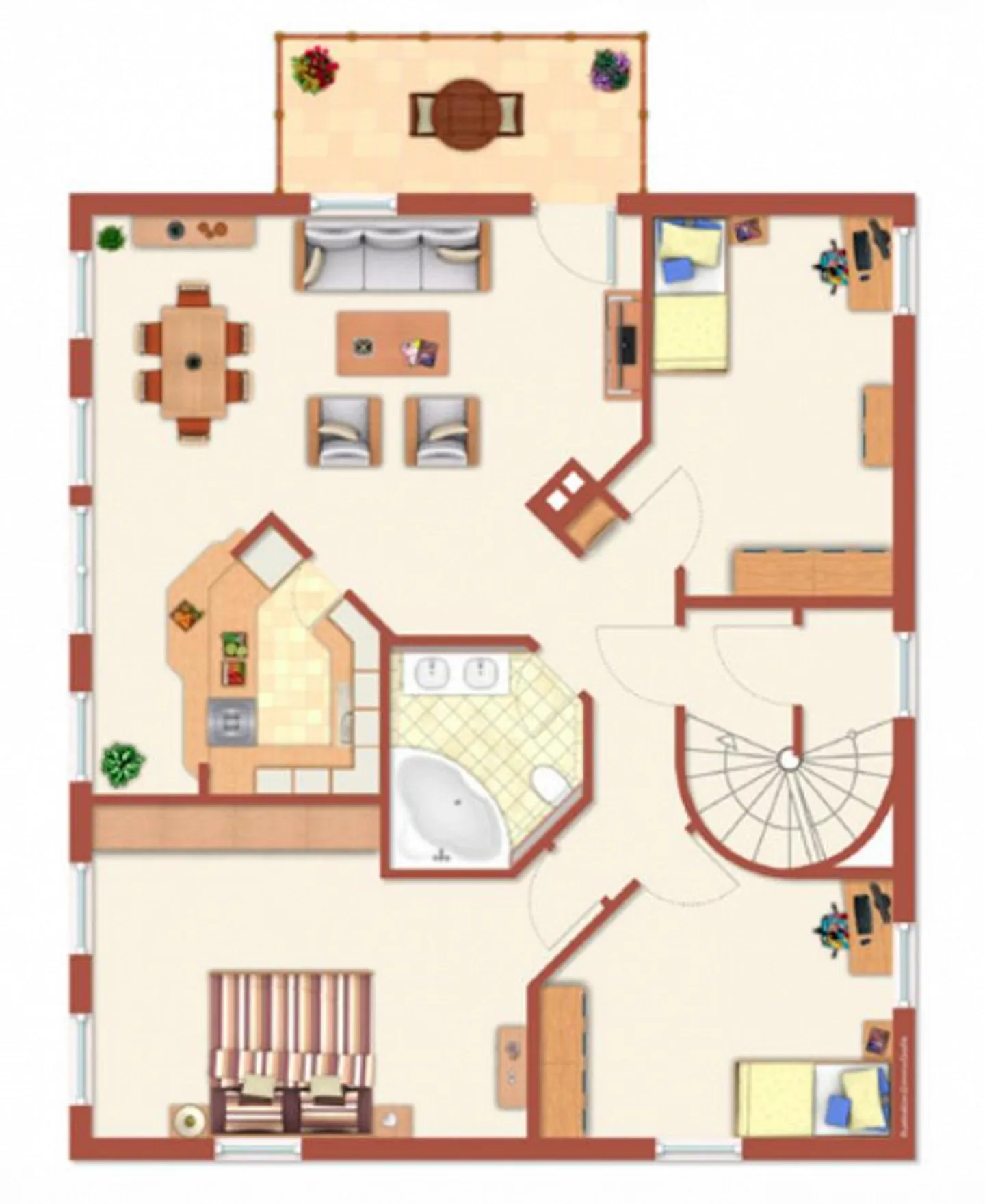 Frisch renovierte, heimelige, sonnendurchflutete 4.5 Zimmer Wohnung - Photo 24 of 24