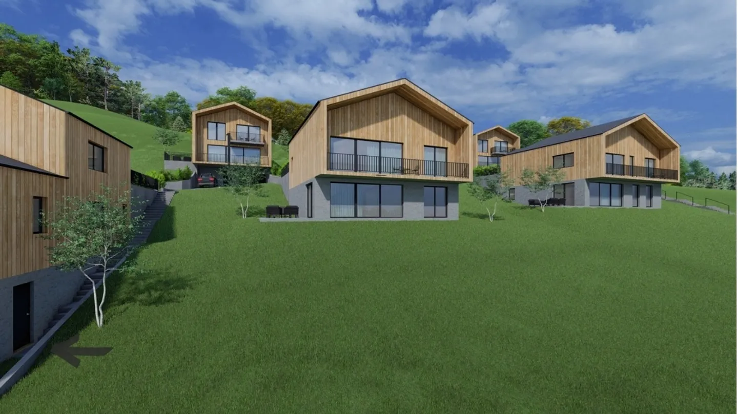 Magnificent Chalet-Villa Semi-Detached 4.5 Rooms in Vérossaz - Photo 2 of 11