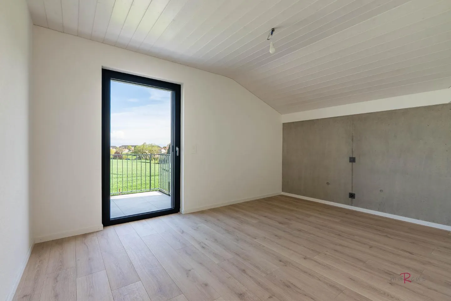 Terraced house with 4 bedrooms, magnificent view of the fields and the Alps - Photo 13 of 20