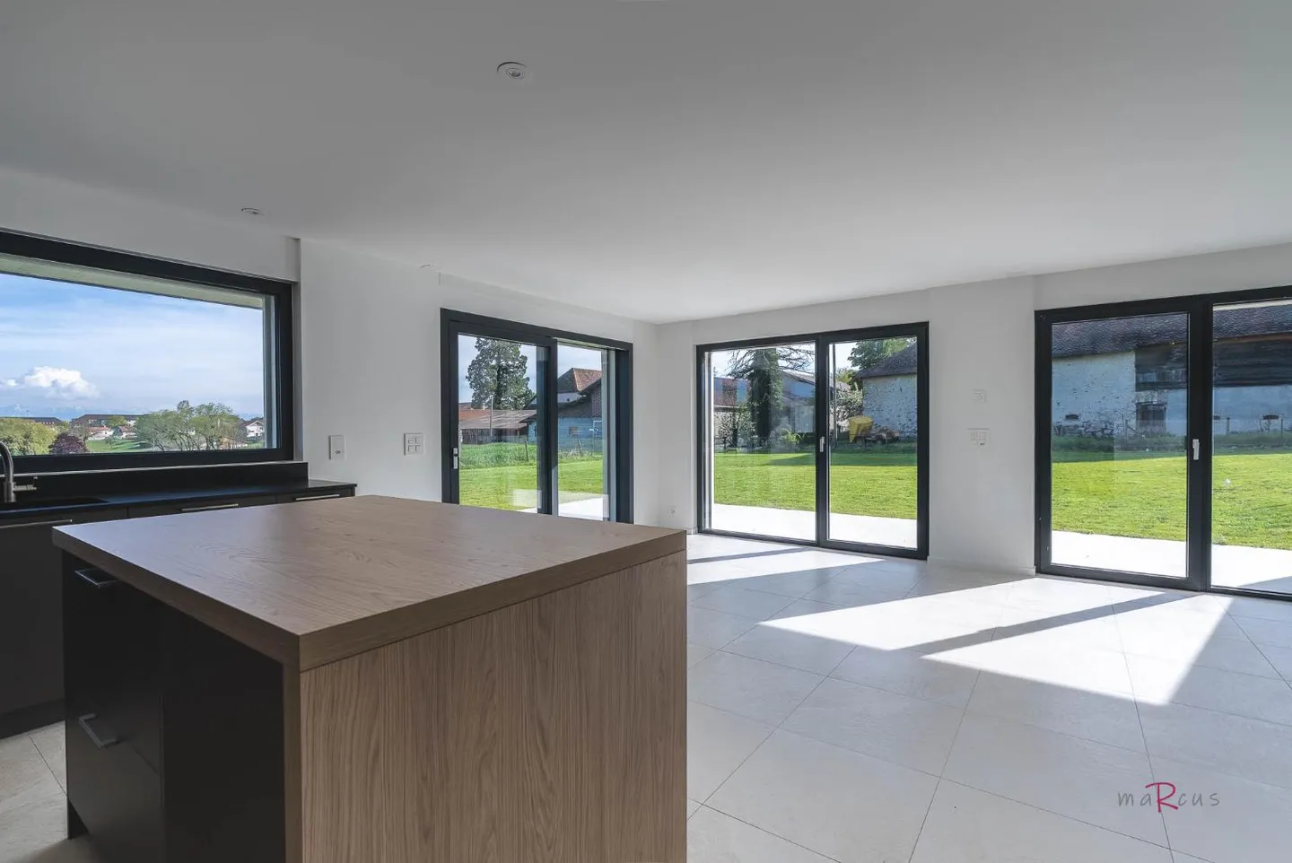 Terraced house with 4 bedrooms, magnificent view of the fields and the Alps - Photo 16 of 20