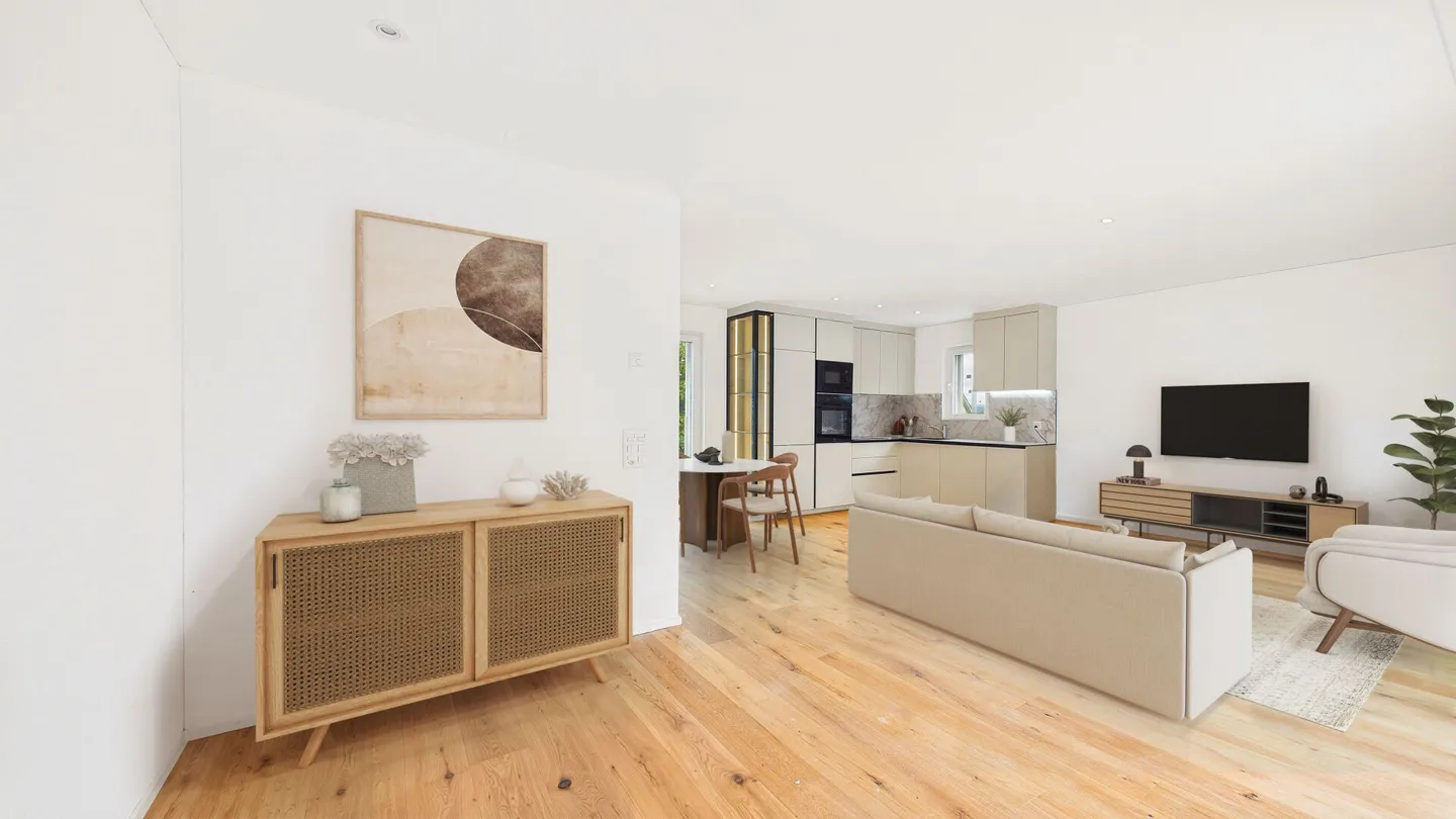 Spacious 4.5-room semi-detached house in Muri - Photo 5 of 11