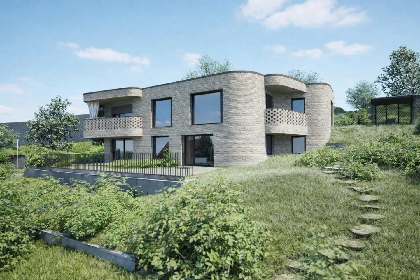 Exklusives Doppelhaus mit Seeblick - Foto 4 von 9
