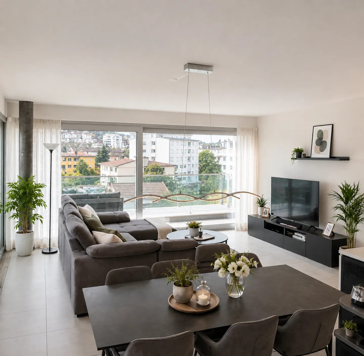 Modern 3.5-room apartment with terrace in Bellinzona - Photo 1 of 5