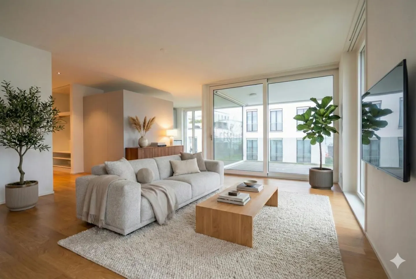 Appartement moderne de 3,5 pièces dans le quartier populaire de Schönberg-Ost - Photo 1 sur 9