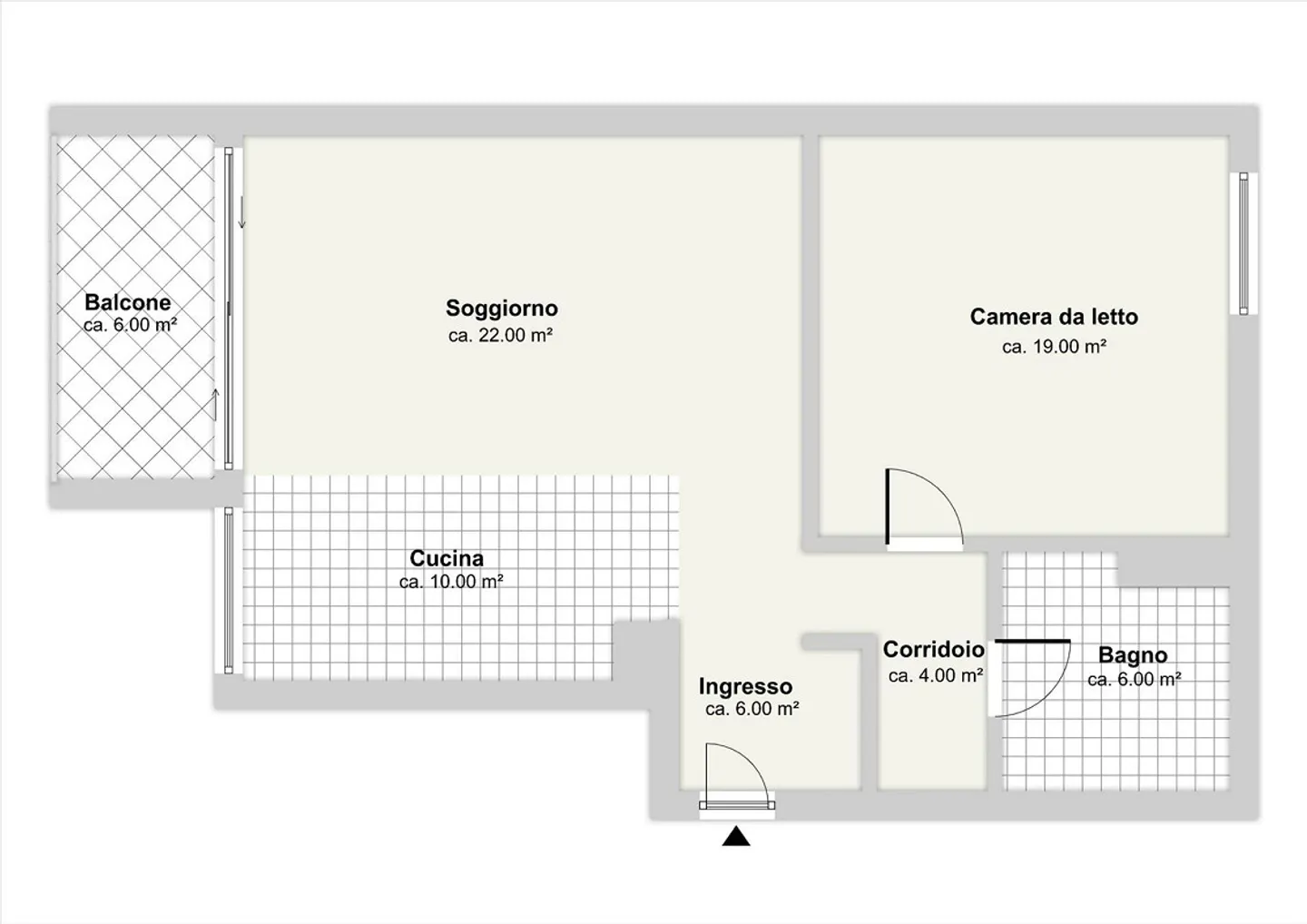 Furnished 2.5-room apartment in Pregassona - Photo 2 of 3