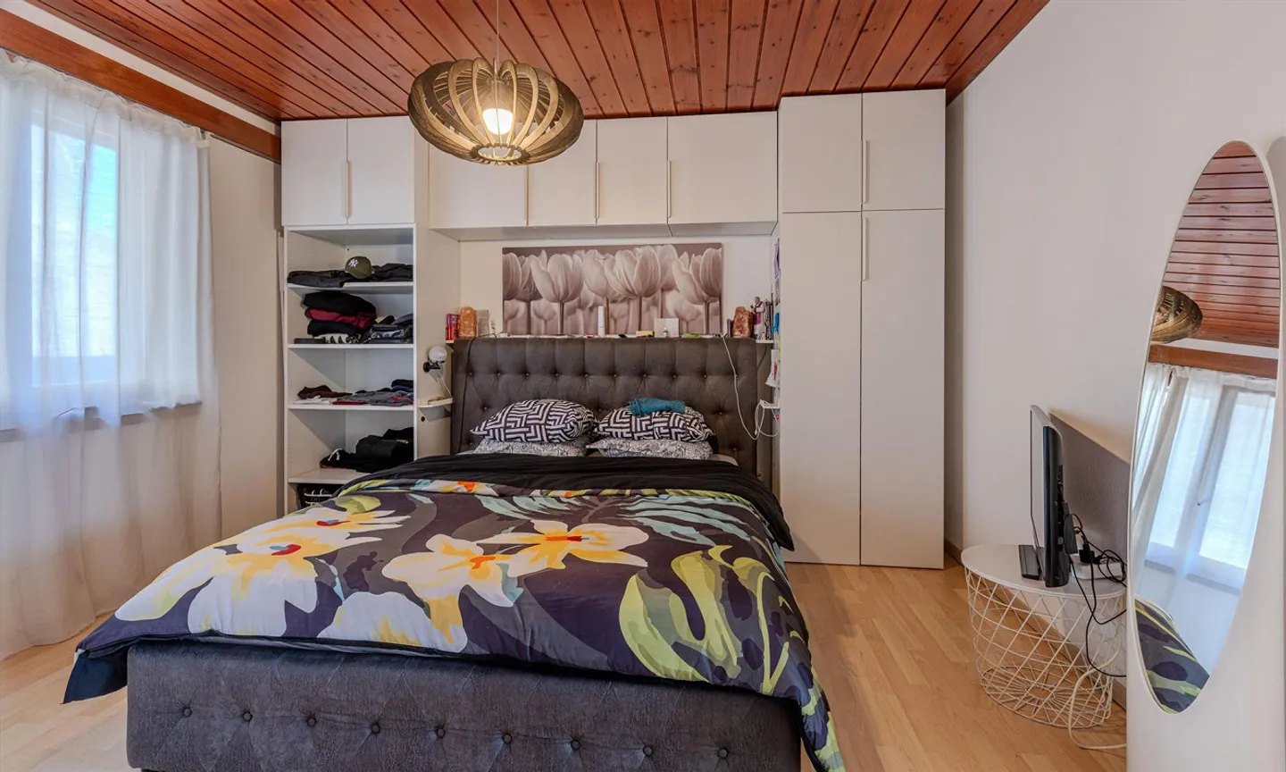 Casa bifamiliare 5.5 camere con vista parziale sul lago ad Agno - Foto 7 di 9