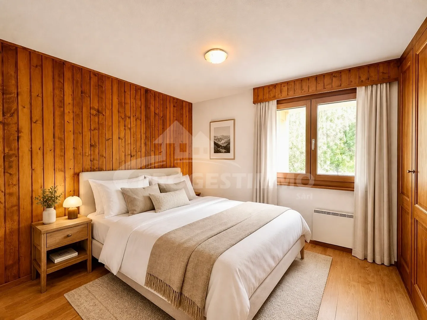 APPARTEMENT 4,5 ZIMMER MIT PANORAMABLICK ÜBER DAS TAL - Photo 4 sur 10