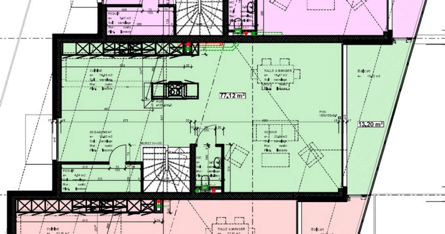 Large 154m2 duplex at the gates of Geneva - Photo 9 of 9