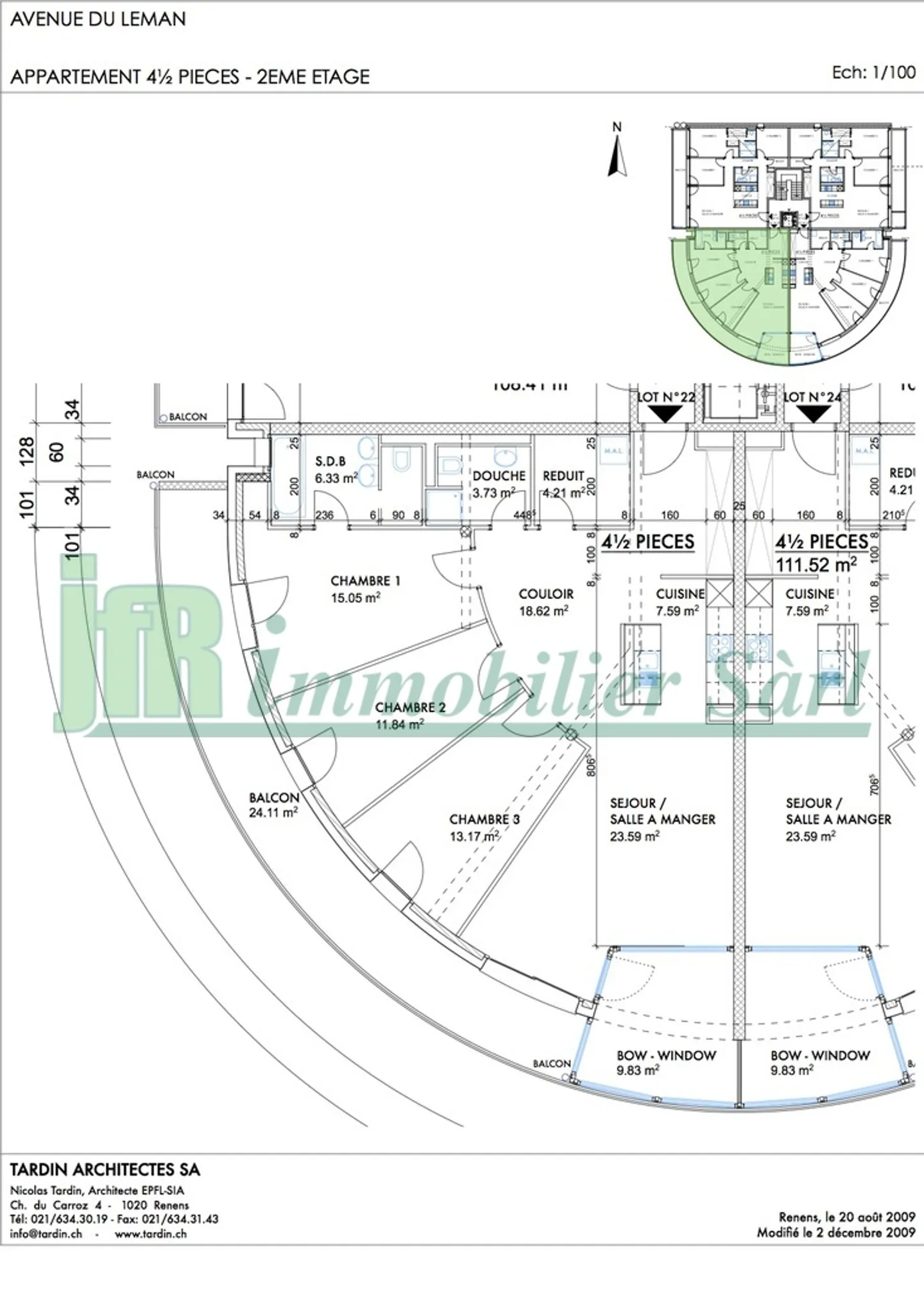 Appartamento con 4,5 stanze e balcone, ca. 115 m2 - Foto 12 di 13