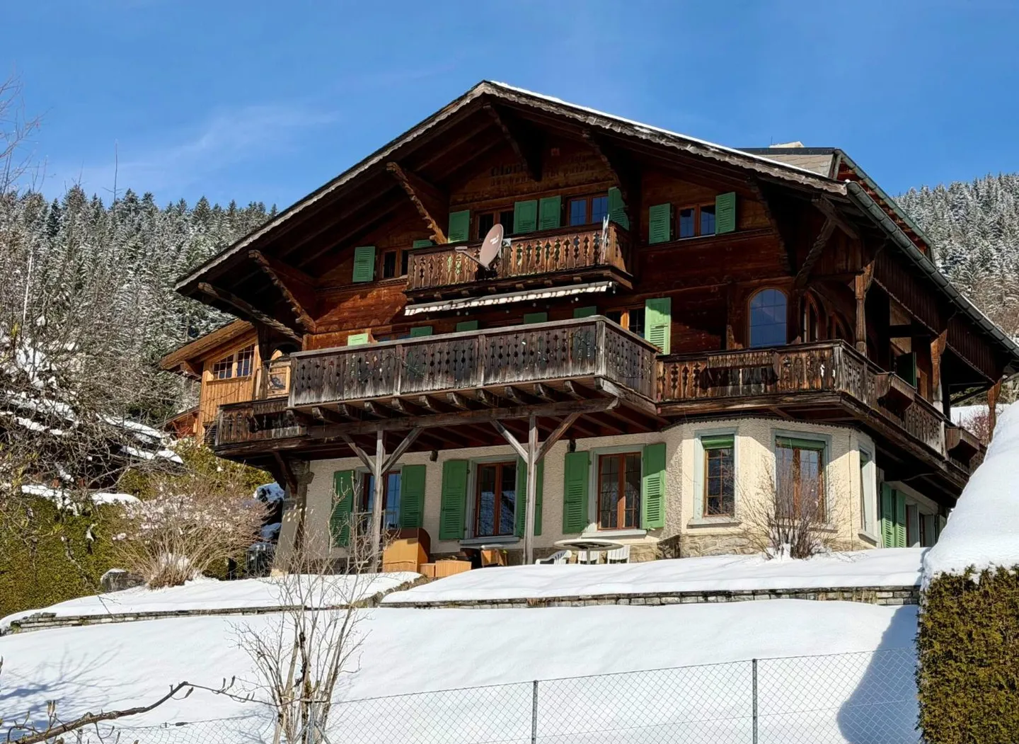 Chalet avec Vue Alpestre Époustouflante - Photo 1 sur 13