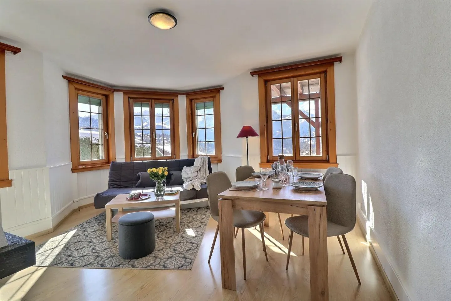 Chalet avec Vue Alpestre Époustouflante - Photo 4 sur 13