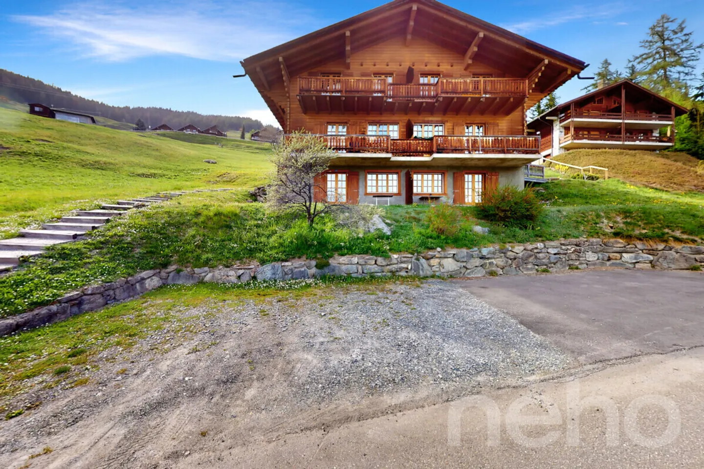 4 Valli - Chalet con due appartamenti a Bruson ai piedi delle piste - Foto 12 di 13