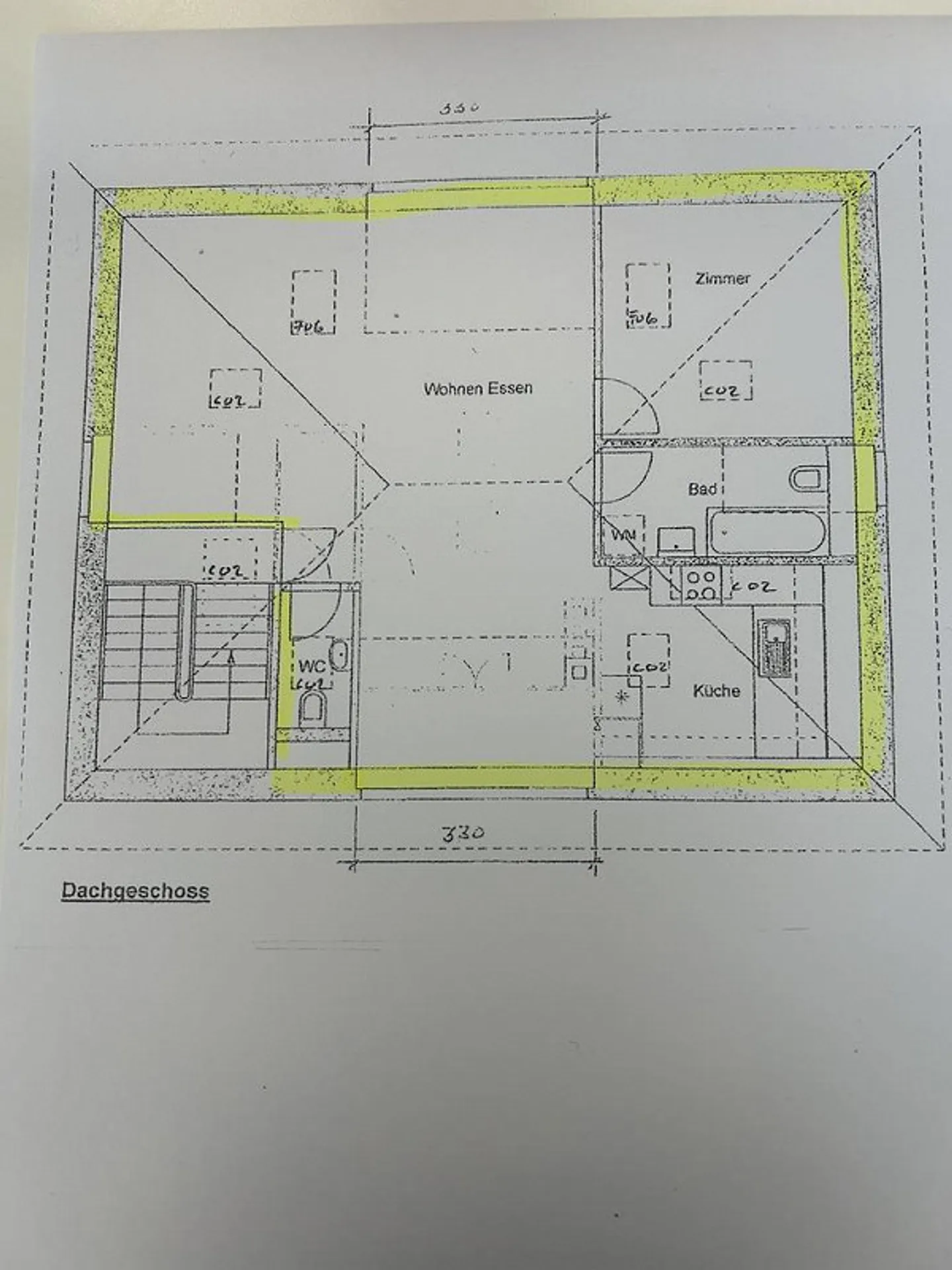 Appartamento mansardato ristrutturato di 2,5 locali nella città di San Gallo - Foto 8 di 8