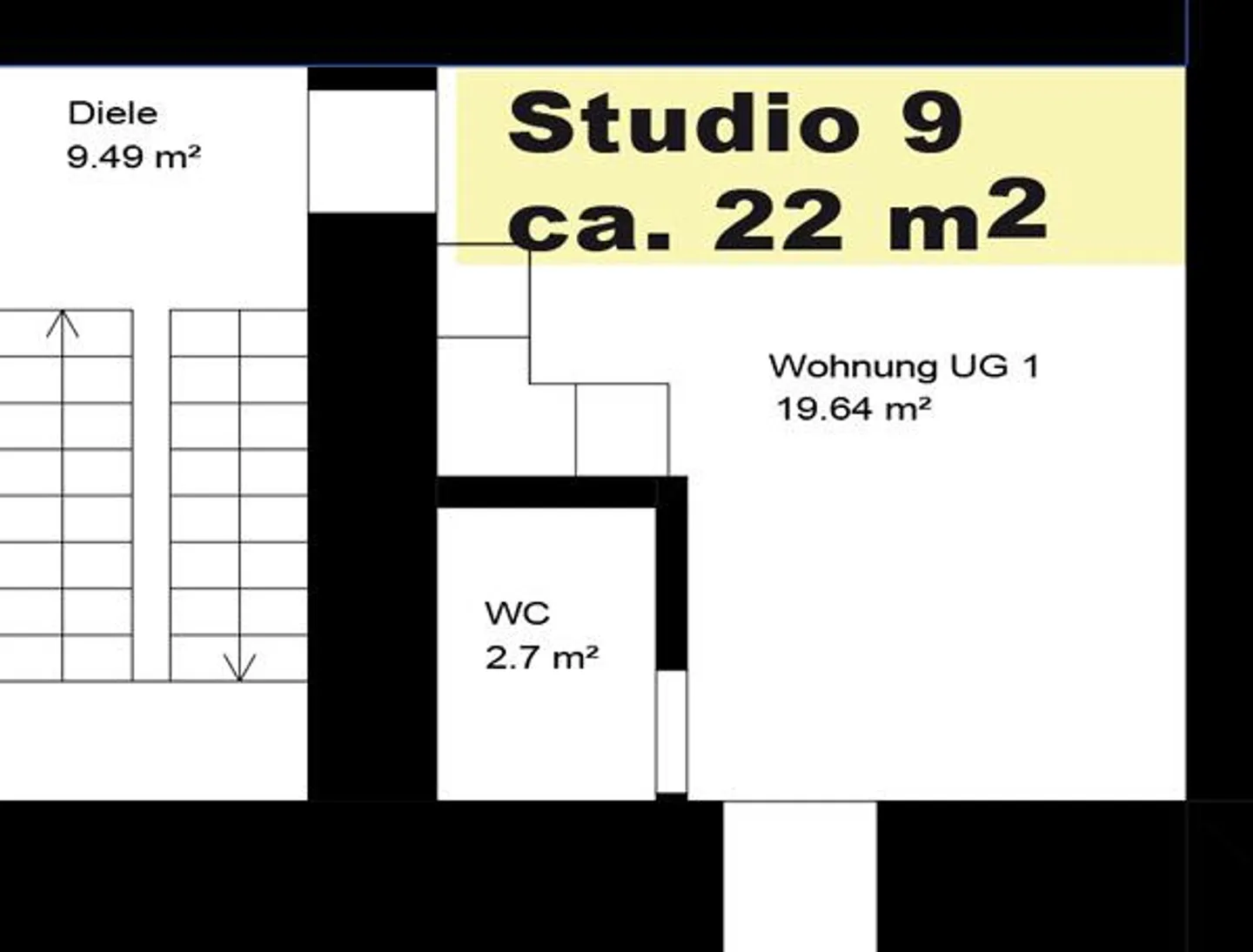 Gemütliches Studio Nähe Bahnhof - Foto 2 von 2