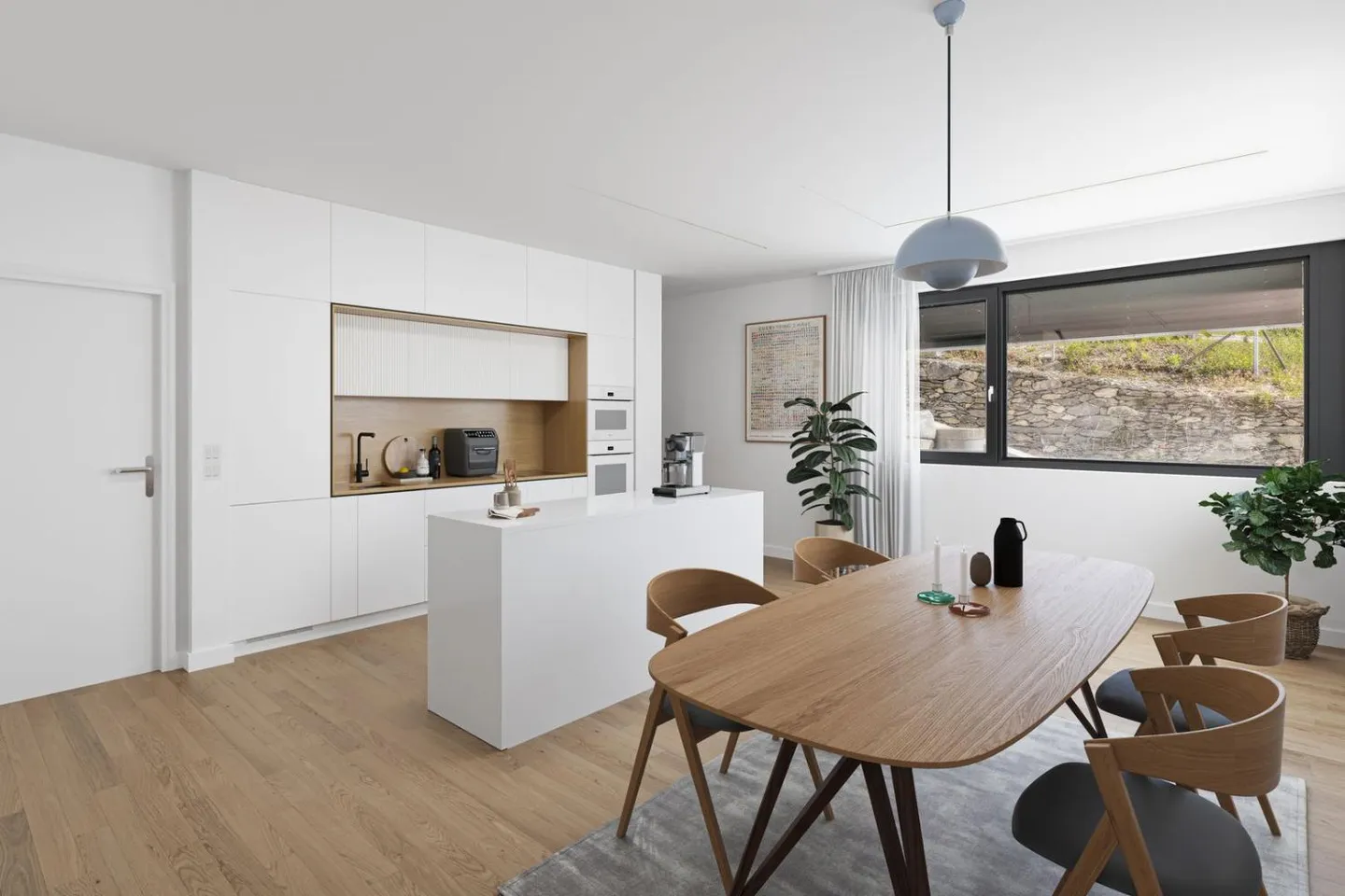 Gravelone - Wunderschöne 3.5-Zimmer-Wohnung mit herrlichem Blick - Foto 1 von 6
