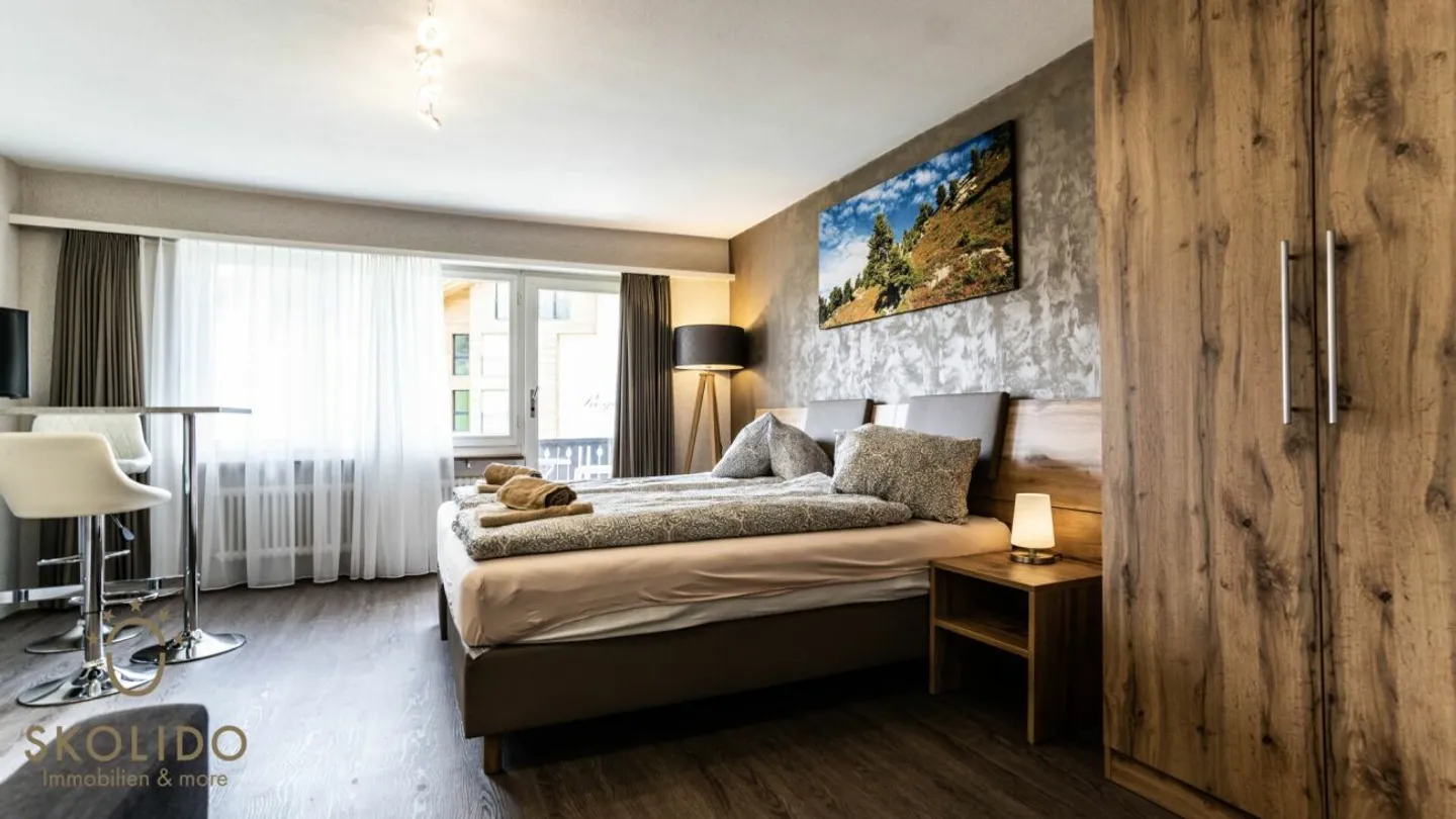 Modernes Studio-Apartment an zentraler Lage und Fernblick - Foto 4 von 19