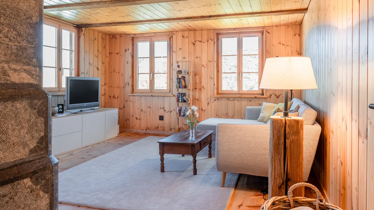 4-room apartment in historic Valais house in Unterbäch - Photo 4 of 13