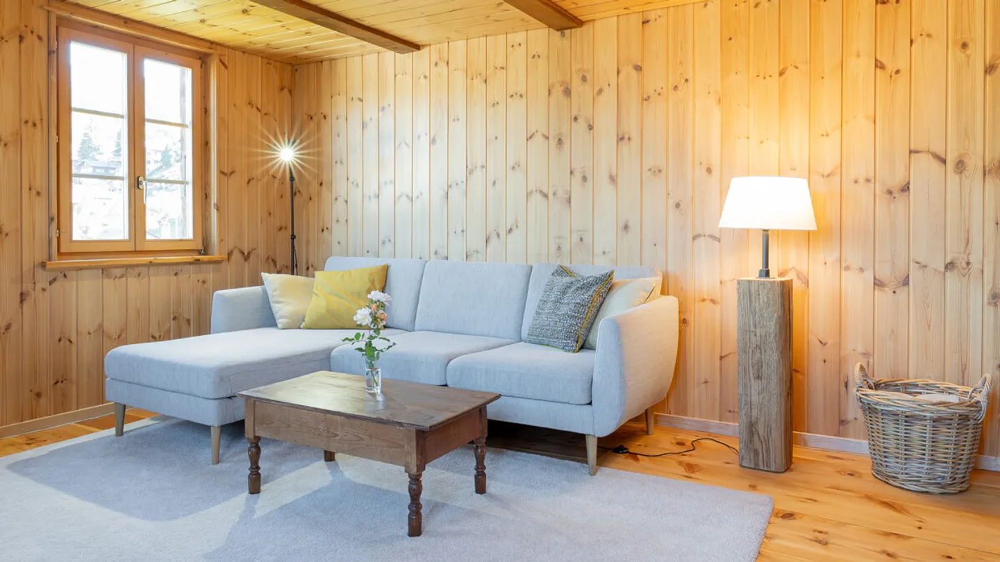 4-room apartment in historic Valais house in Unterbäch - Photo 3 of 13