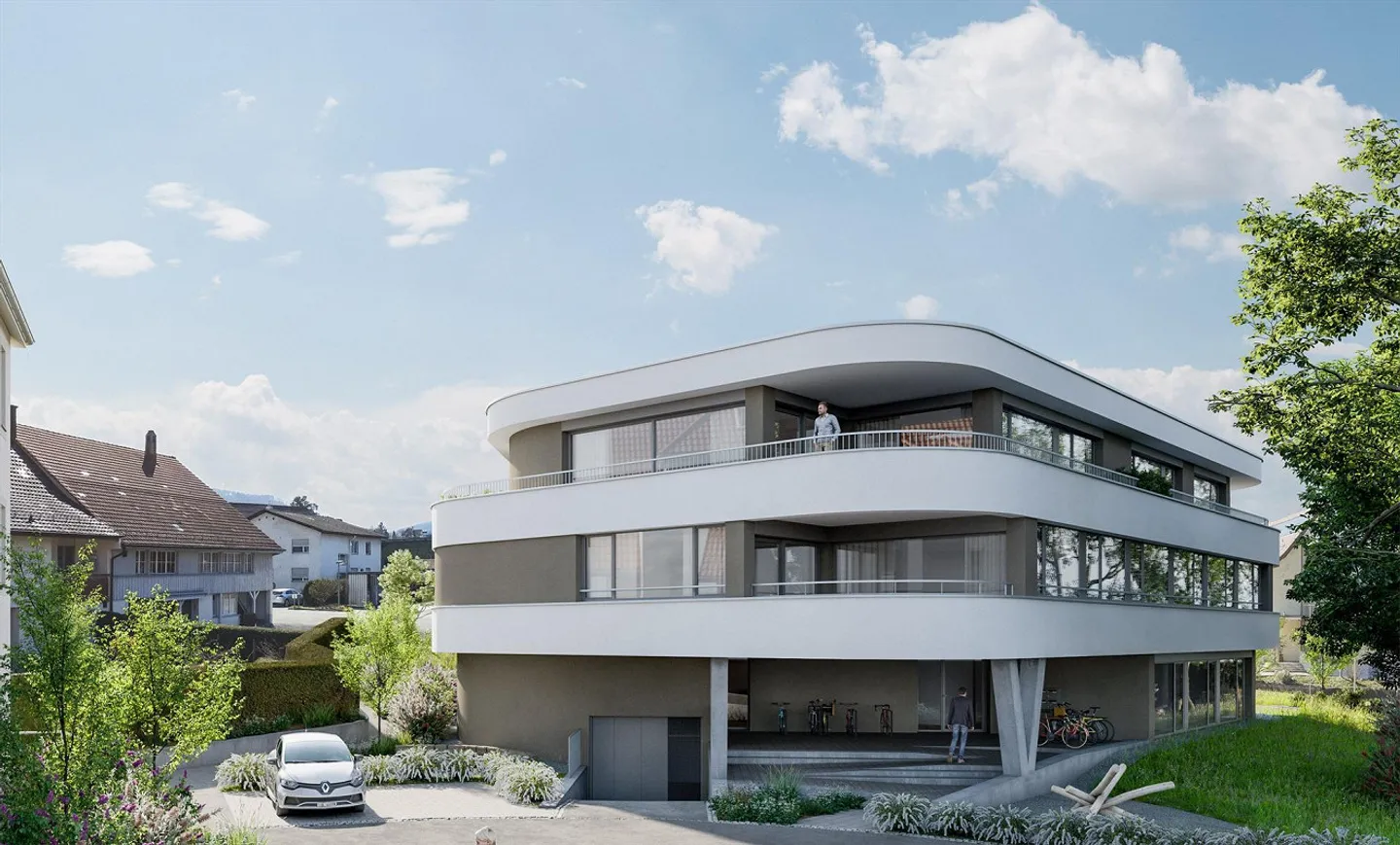 Posto auto nel centro di Frick - Foto 2 di 3