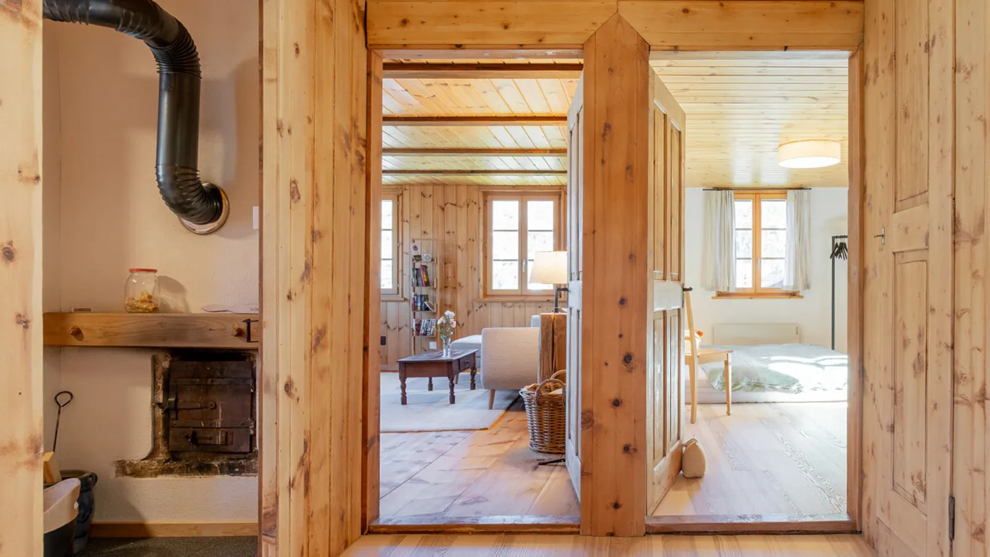 4-room apartment in historic Valais house in Unterbäch - Photo 7 of 13