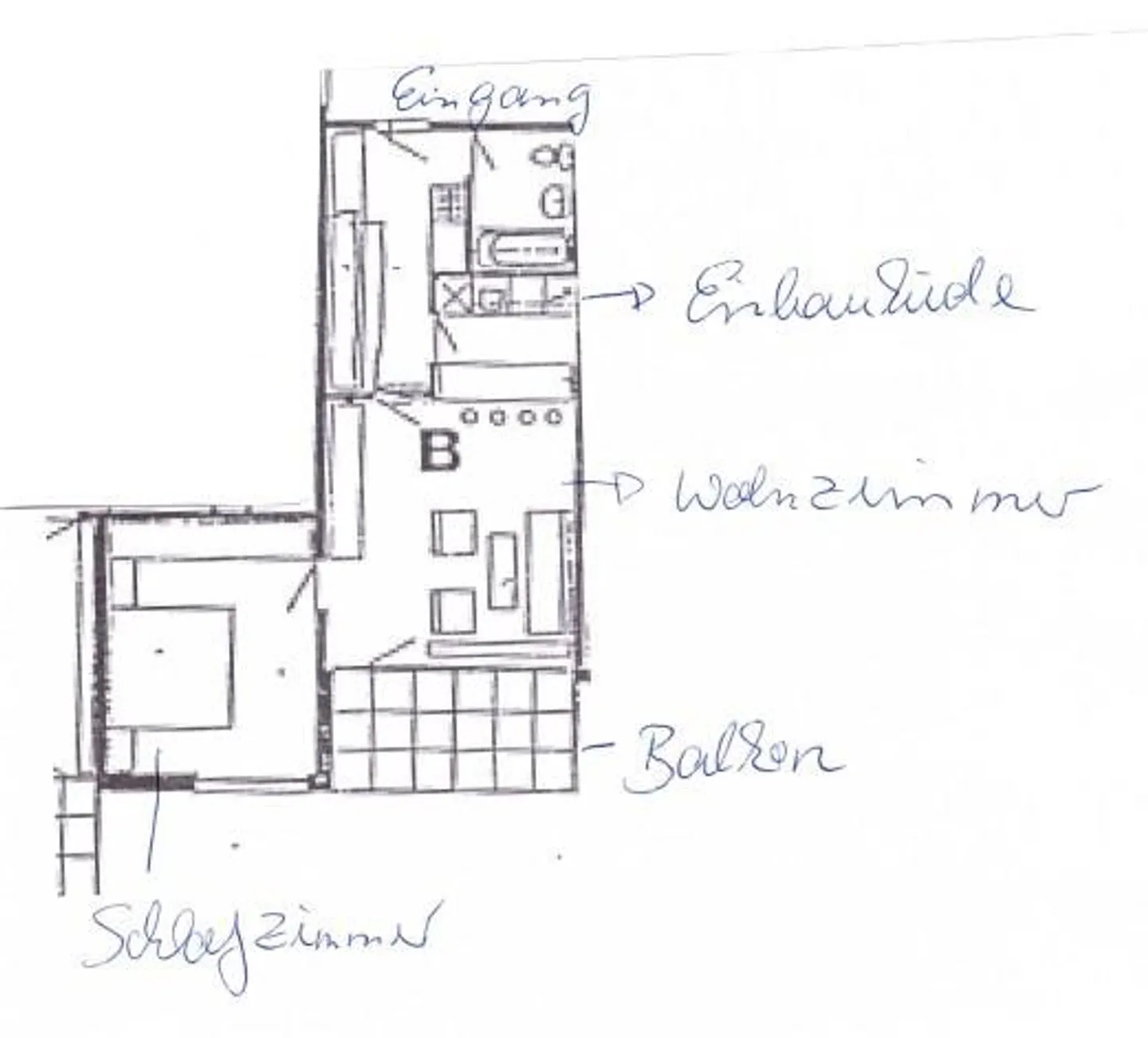 Partially furnished, sunny 2.5 room apartment with unobstructed view - Photo 11 of 11