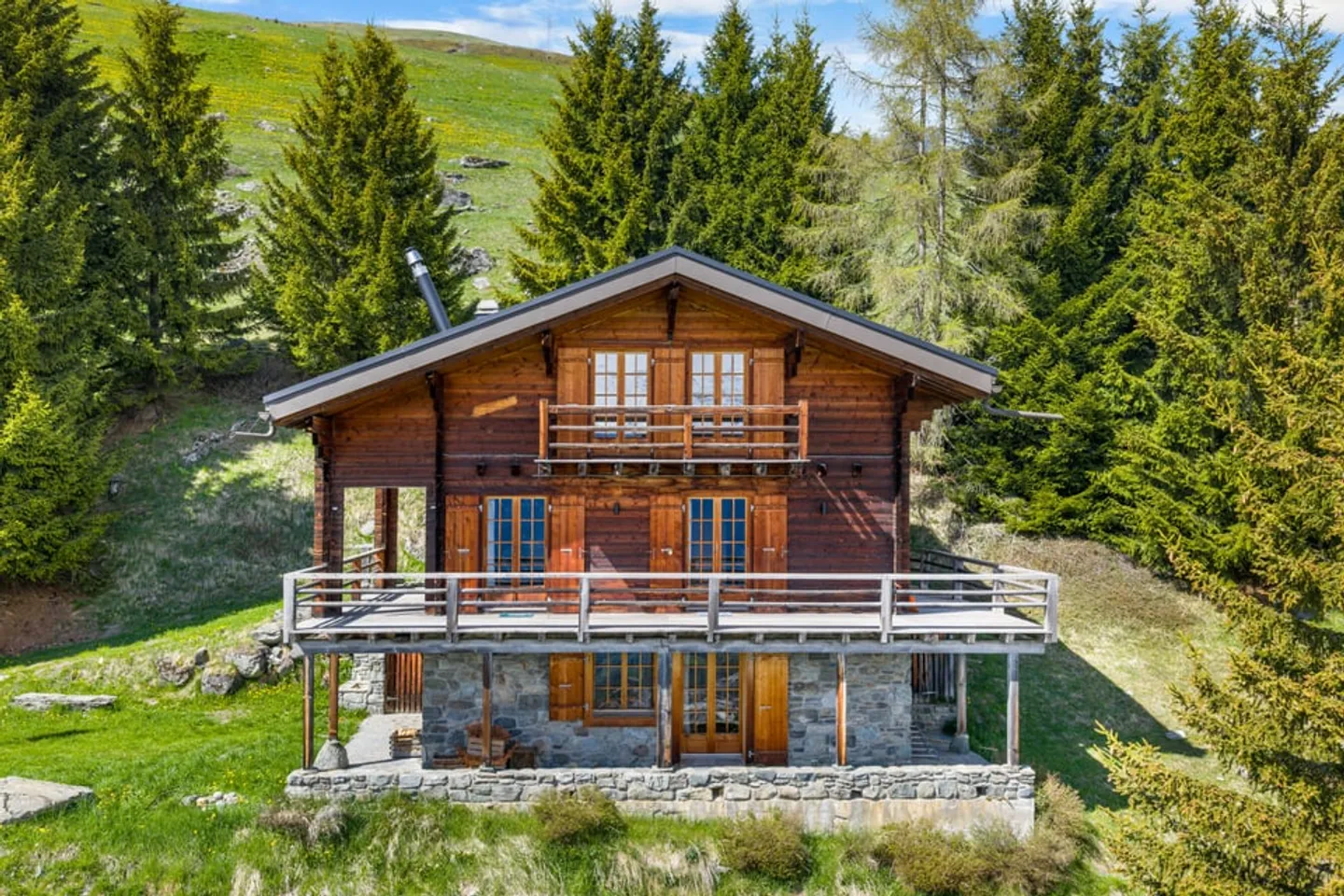 Chalet avec Vue Alpines Éblouissantes - Photo 2 sur 5