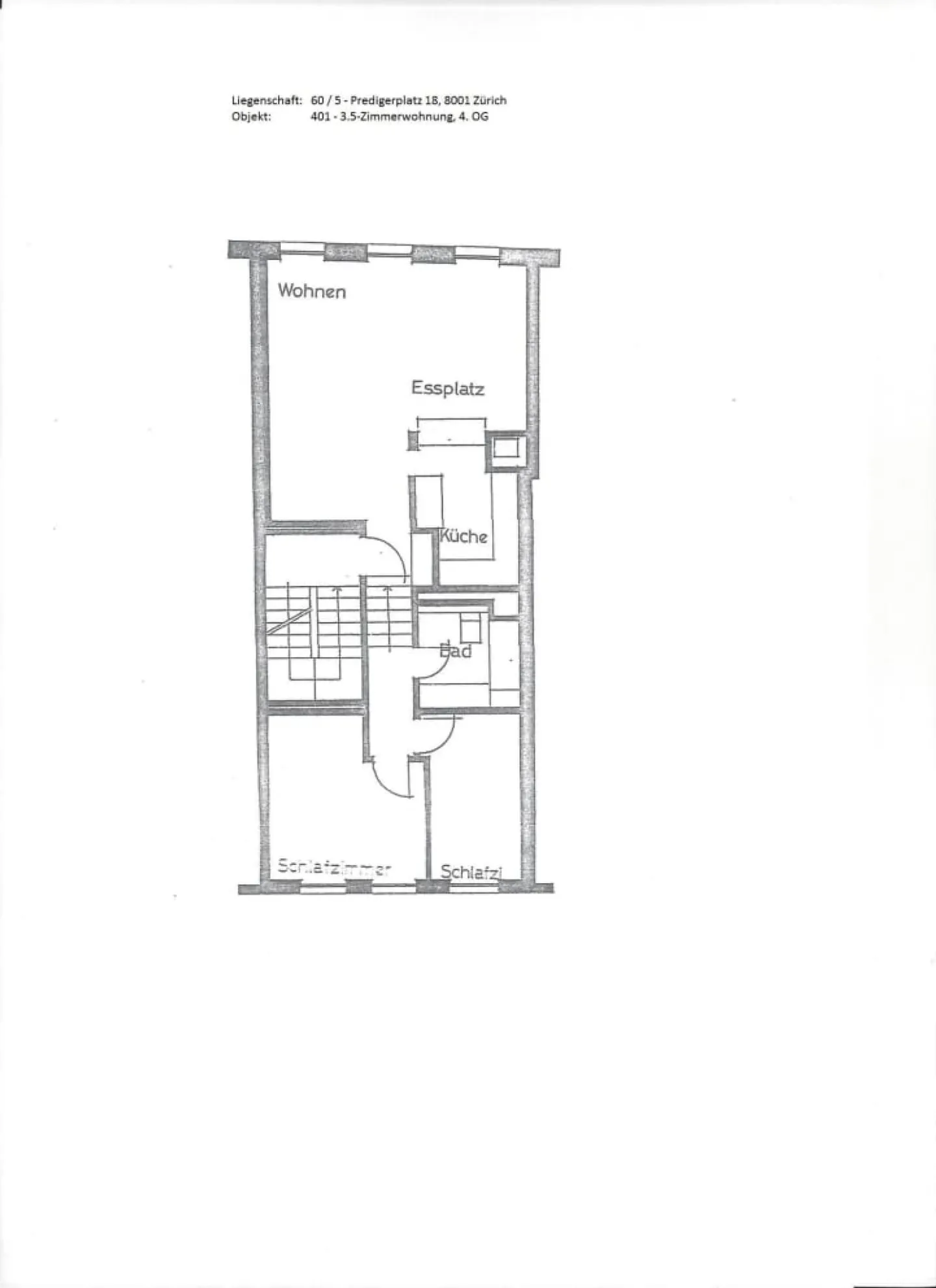 Appartement exclusif de 3 pièces dans un emplacement recherché de la vieille ville - Photo 11 sur 11